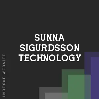 Sunna Sigurdsson Technology | Indexof