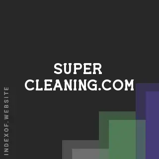 super--cleaning.com by Anvi Singh site -  Indexof