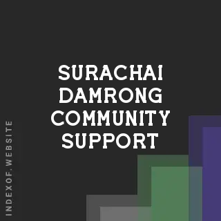 Surachai Damrong Community Support | Indexof
