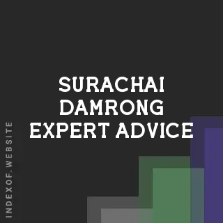 Surachai Damrong Expert Advice | Indexof