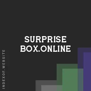surprise-box.online by Hidayat Hasibuan site -  Indexof