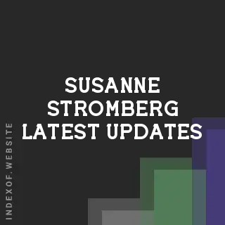 Susanne Stromberg Latest Updates | Indexof