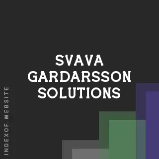 Svava Gardarsson Solutions | Indexof