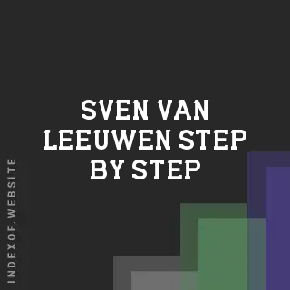 Sven van Leeuwen Step-by-Step | Indexof