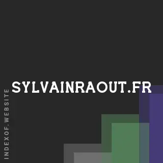 sylvainraout.fr by Imelda Uy site -  Indexof