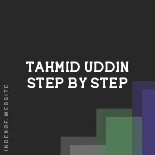 Tahmid Uddin Step-by-Step | Indexof