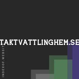 taktvattlinghem.se by Jacob Geronimo site -  Indexof