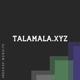talamala.xyz by Ursula van de Lindeloof site -  Indexof