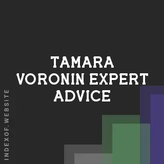 Tamara Voronin Expert Advice | Indexof