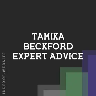 Tamika Beckford Expert Advice | Indexof