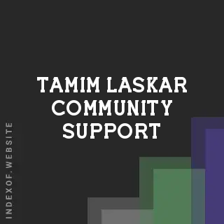 Tamim Laskar Community Support | Indexof