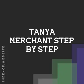Tanya Merchant Step-by-Step | Indexof