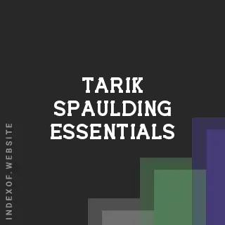Tarik Spaulding Essentials | Indexof