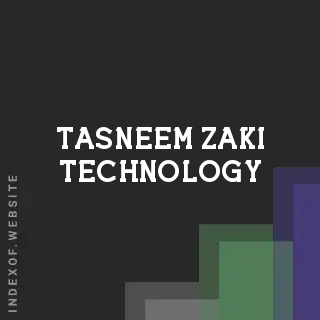 Tasneem Zaki Technology | Indexof