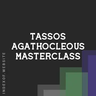 Tassos Agathocleous Masterclass | Indexof