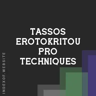 Tassos Erotokritou Pro Techniques | Indexof