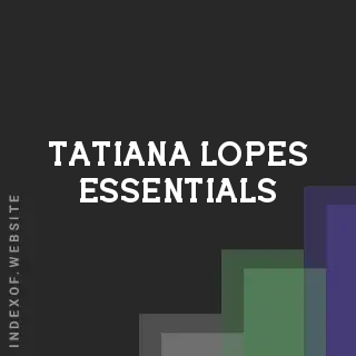 Tatiana Lopes Essentials | Indexof