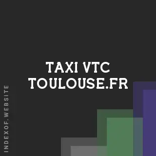 taxi-vtc-toulouse.fr by Markku Isotalo site -  Indexof