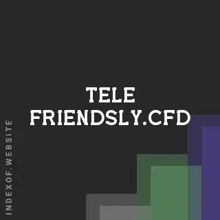 tele-friendsly.cfd by Jere Vainio site -  Indexof