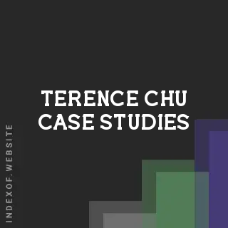 Terence Chu Case Studies | Indexof
