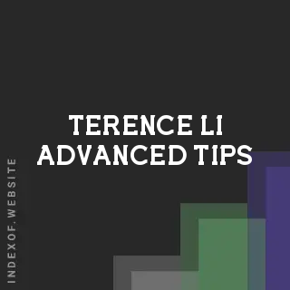 Terence Li Advanced Tips | Indexof