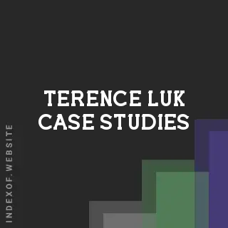 Terence Luk Case Studies | Indexof