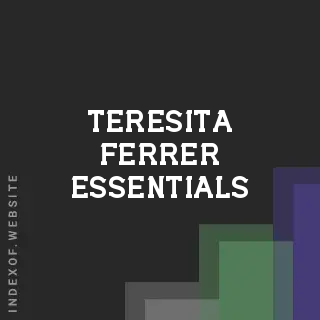 Teresita Ferrer Essentials | Indexof