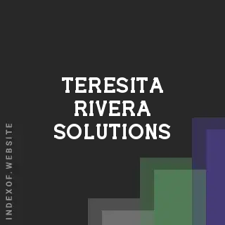 Teresita Rivera Solutions | Indexof