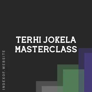 Terhi Jokela Masterclass | Indexof