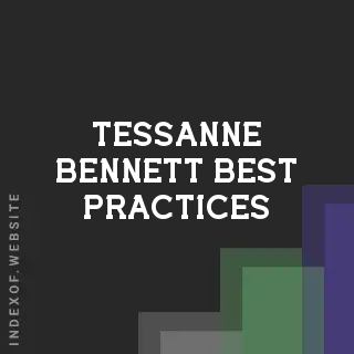 Tessanne Bennett Best Practices | Indexof