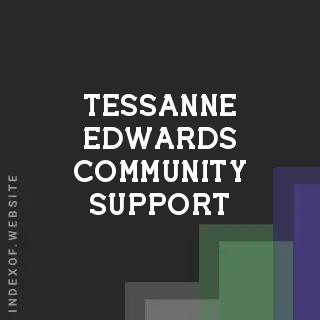 Tessanne Edwards Community Support | Indexof