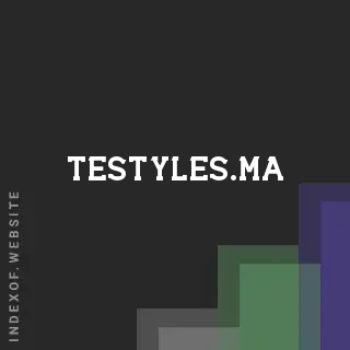 testyles.ma by Chao-jung Chen site -  Indexof