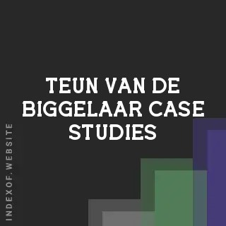 Teun van de Biggelaar Case Studies | Indexof