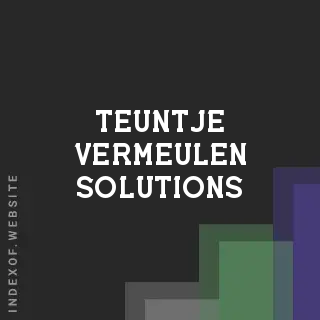 Teuntje Vermeulen Solutions | Indexof