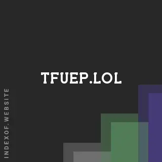 tfuep.lol by Delroy McKenzie site -  Indexof