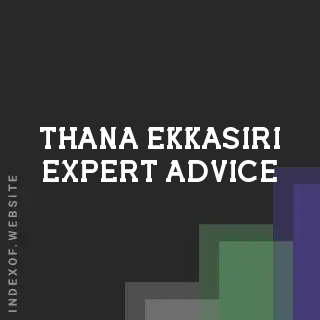 Thana Ekkasiri Expert Advice | Indexof
