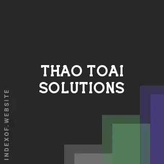Thao Toai Solutions | Indexof