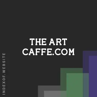 the-art-caffe.com by Unnur Stefansdottir site -  Indexof