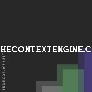 thecontextengine.ca by Sasha Williams site -  Indexof
