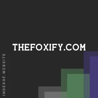thefoxify.com by Marina Gavalas site -  Indexof