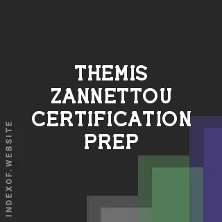 Themis Zannettou Certification Prep | Indexof