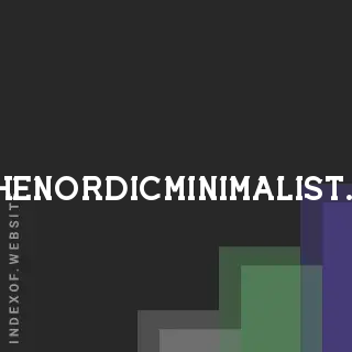 thenordicminimalist.in by Teguh Maulana site -  Indexof
