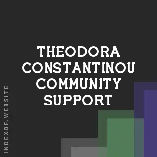 Theodora Constantinou Community Support | Indexof