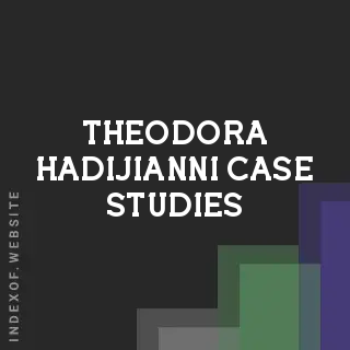 Theodora Hadijianni Case Studies | Indexof