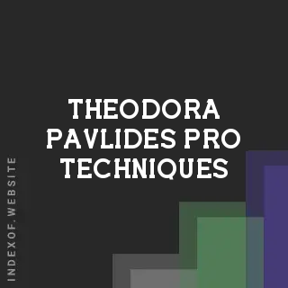 Theodora Pavlides Pro Techniques | Indexof