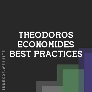 Theodoros Economides Best Practices | Indexof