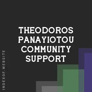 Theodoros Panayiotou Community Support | Indexof