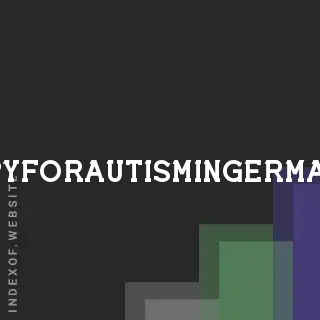 therapyforautismingermany.com by Antonio Velasco site -  Indexof