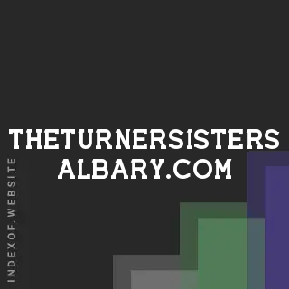 theturnersisters-albary.com by Alice Santi site -  Indexof