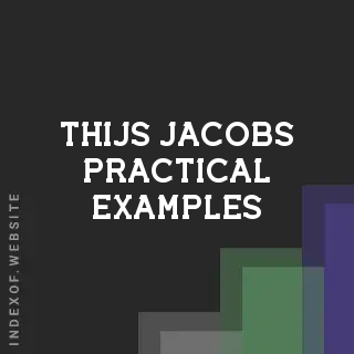 Thijs Jacobs Practical Examples | Indexof